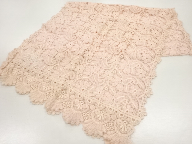 レース花模様ショール